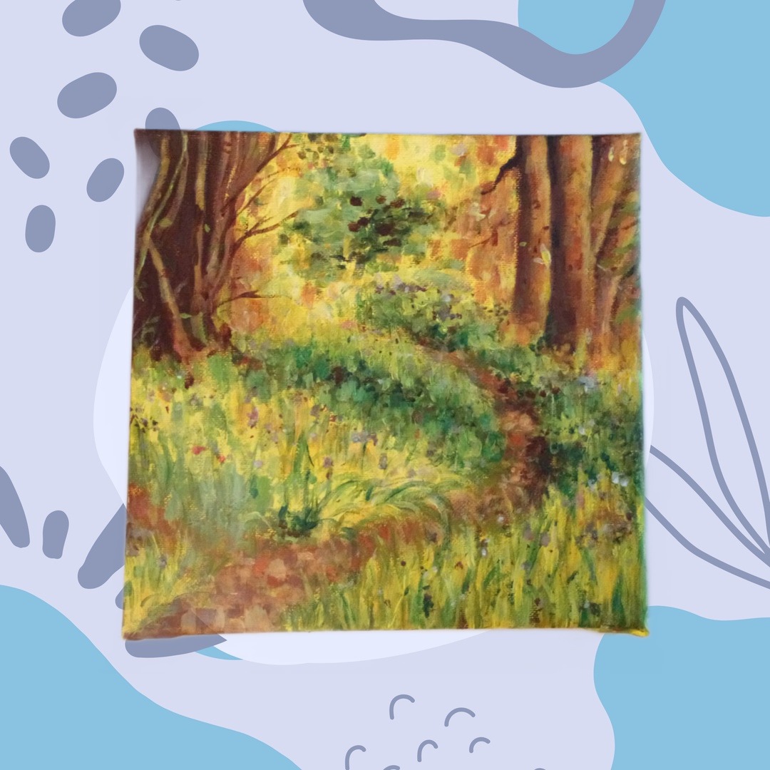 Test poor lighting painting