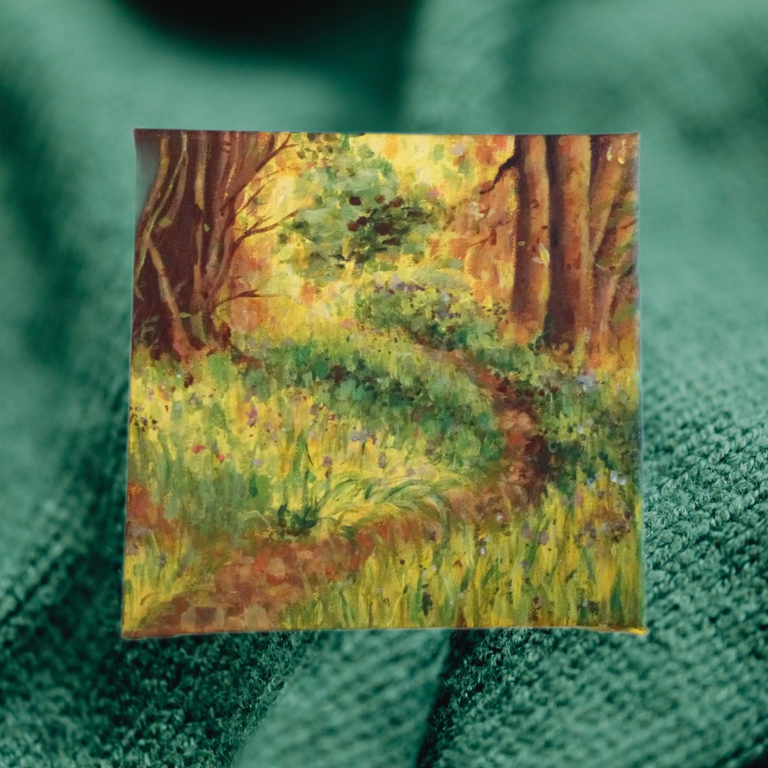 Test poor lighting painting