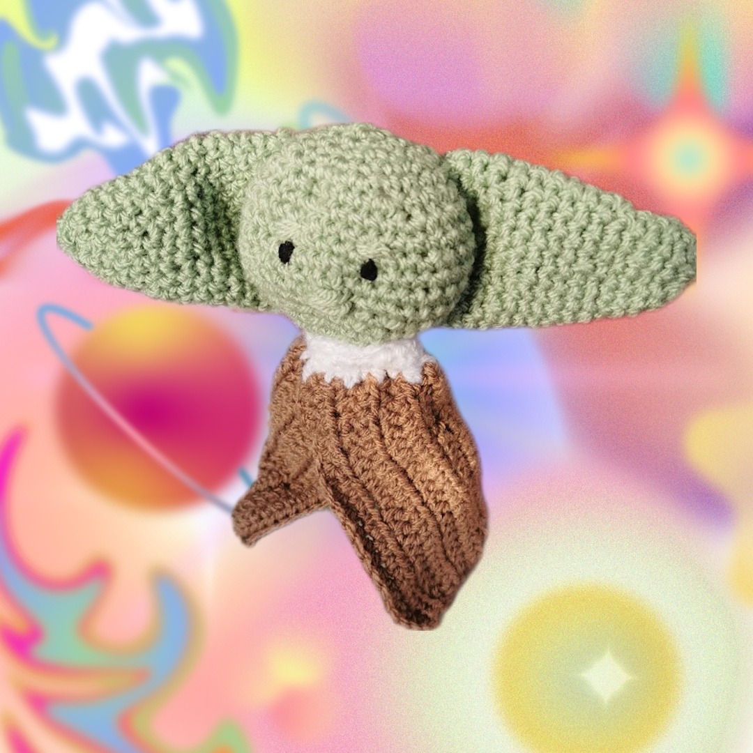Test product - crochet alien