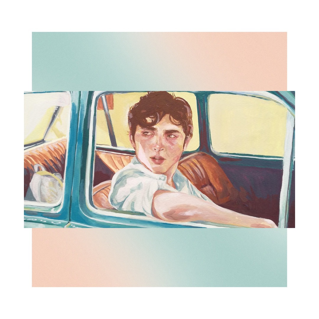 Test Gouache Painting