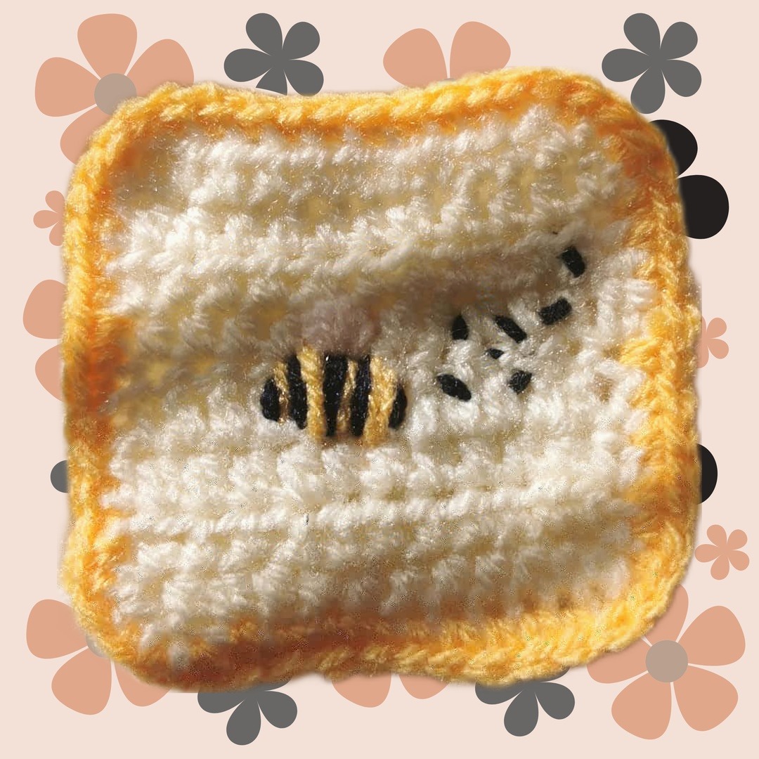 Test Product - Little Bee Square Crochet