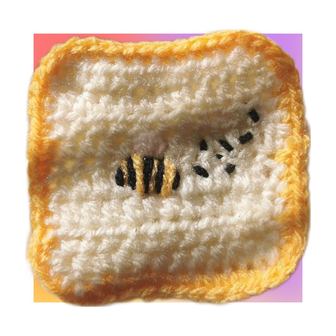 Test Product - Little Bee Square Crochet